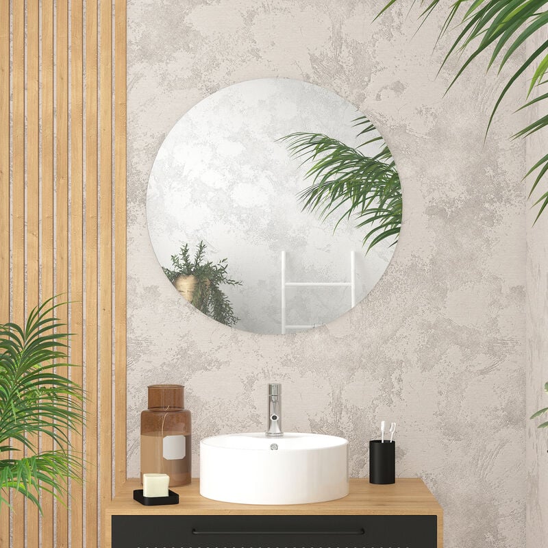 foto del prodotto aurlane specchio rotondo 70x70x4cm go round 70