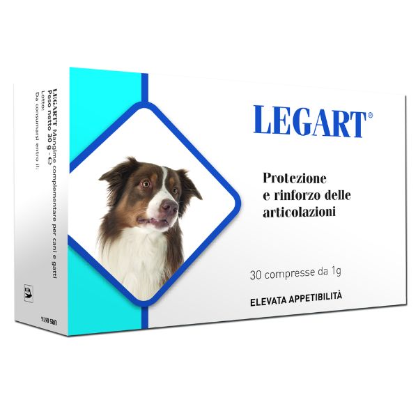 foto del prodotto aurora biofarma legart compresse per cane e gatto 30 compresse da 1g 1 ordine scegli lo sconto bzr5 bzr20 200 punti fedelt integratori per cani