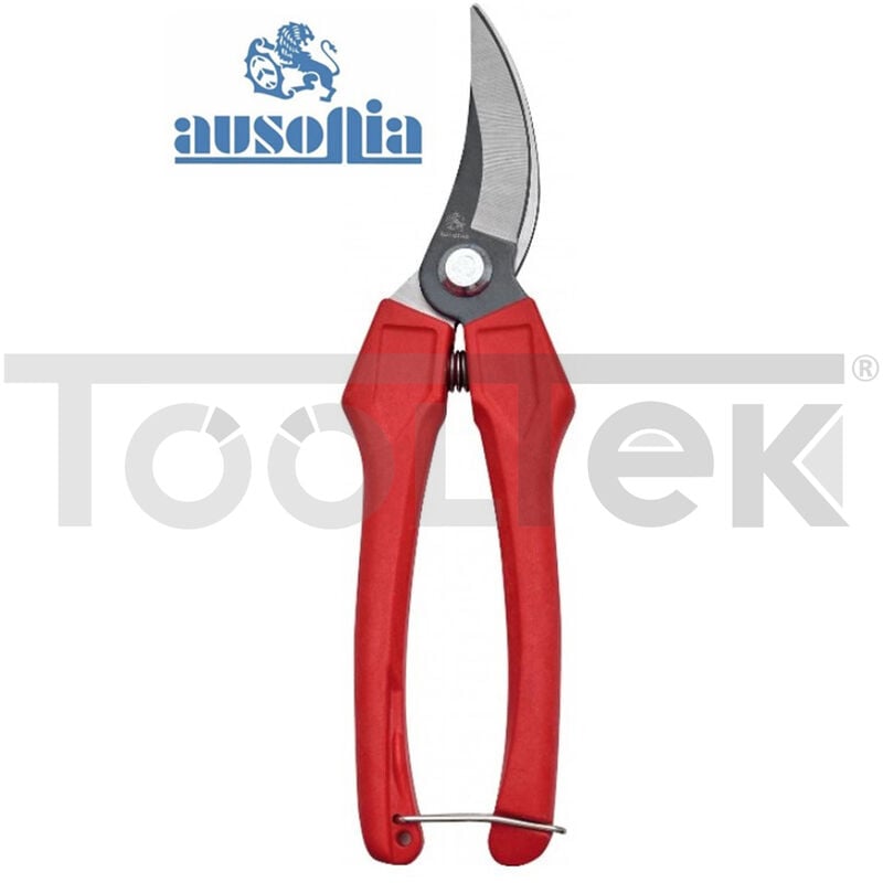 foto del prodotto ausonia - forbici vendemmia cogliuva 18cm curva pota uva frutta