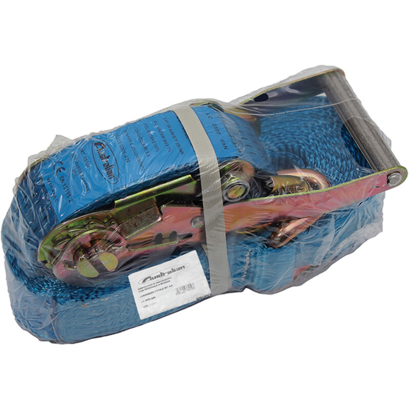 foto del prodotto australian cinghia a cricchetto ancoraggio sponda tenditore 35mmx5,85mt 2000kg