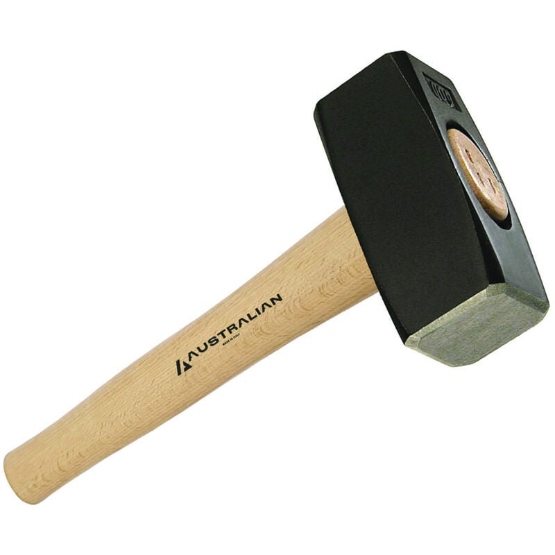 foto del prodotto australian mazzetta antisfilamento con manico in legno misura gr.1000