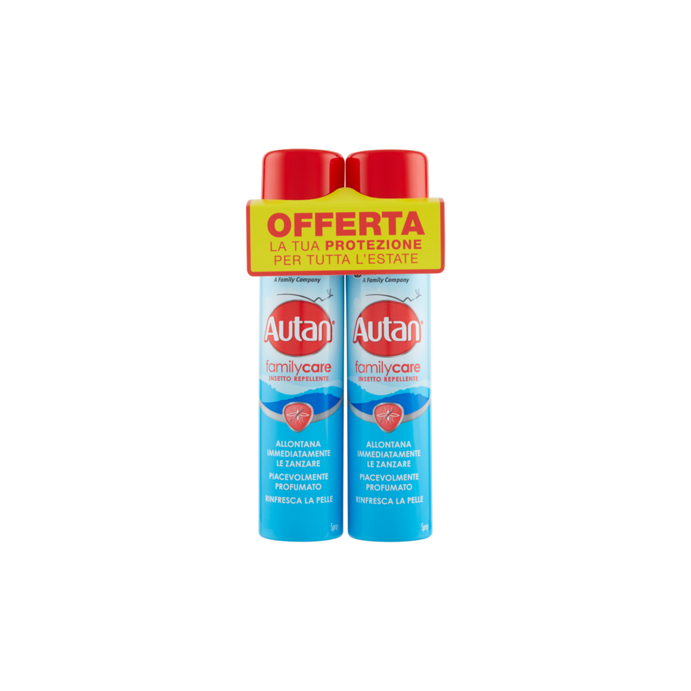 foto del prodotto autan family care spray insetto repellente 2x100 ml