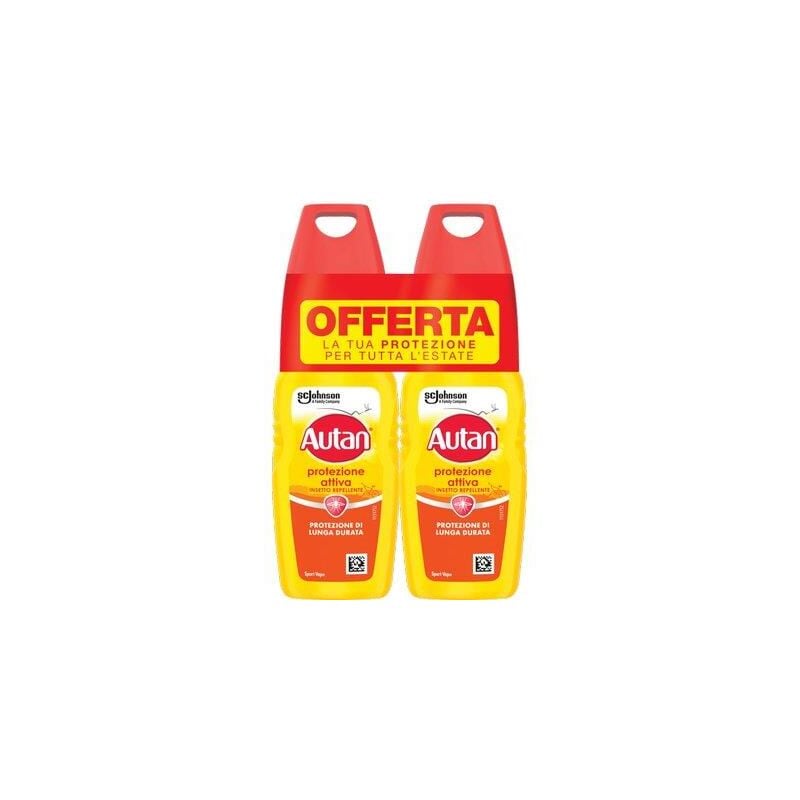 foto del prodotto autan - repellente insetti protection plus pack spray vapo ml 100 cf pz 2