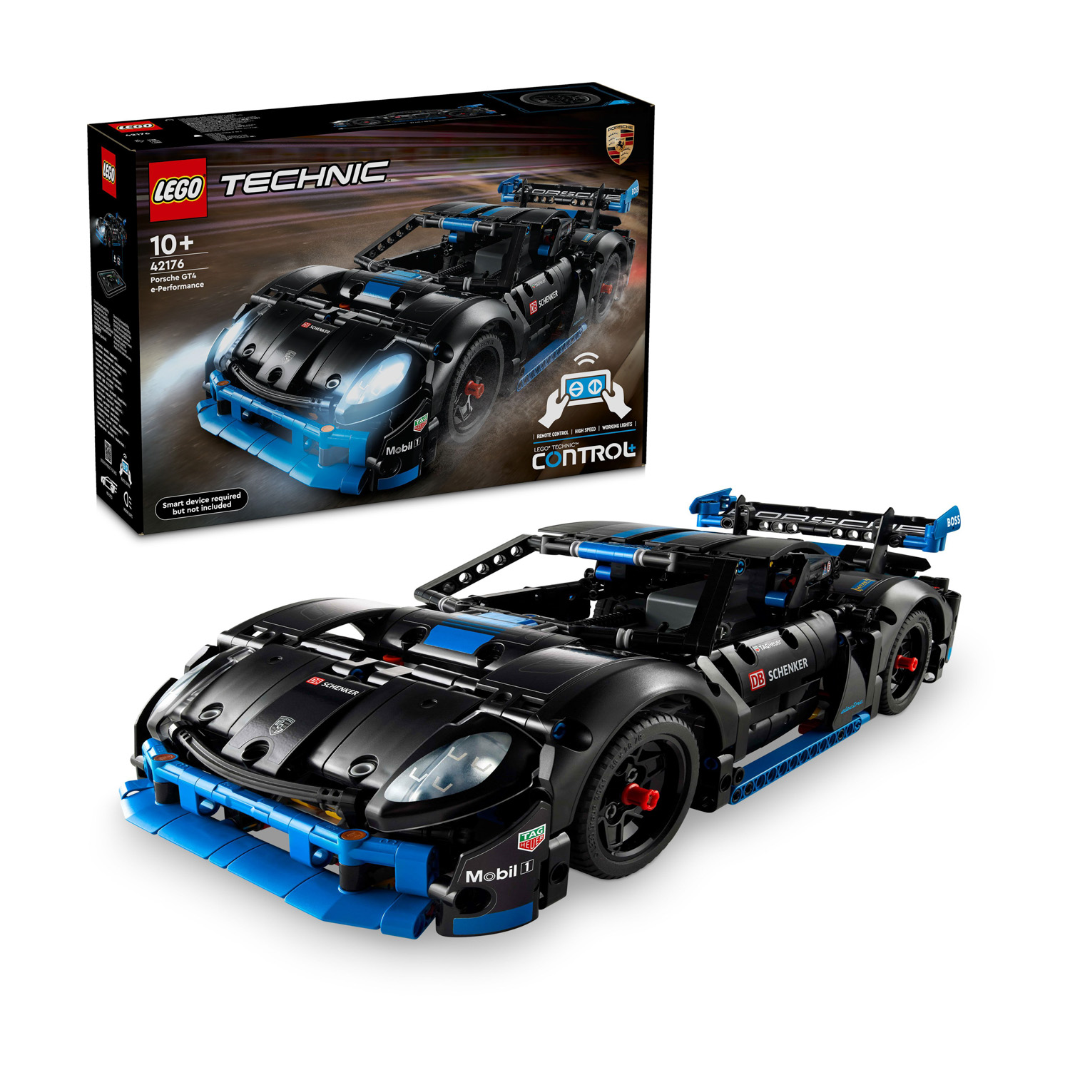 foto del prodotto auto da corsa porsche gt4 eperformance lego technic