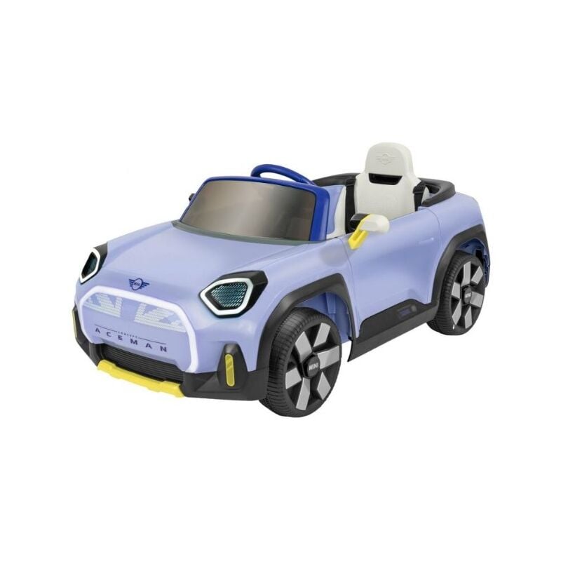 foto del prodotto auto elettrica bt li-ion mini aceman viola 12v 2.4ghz con radiocomando