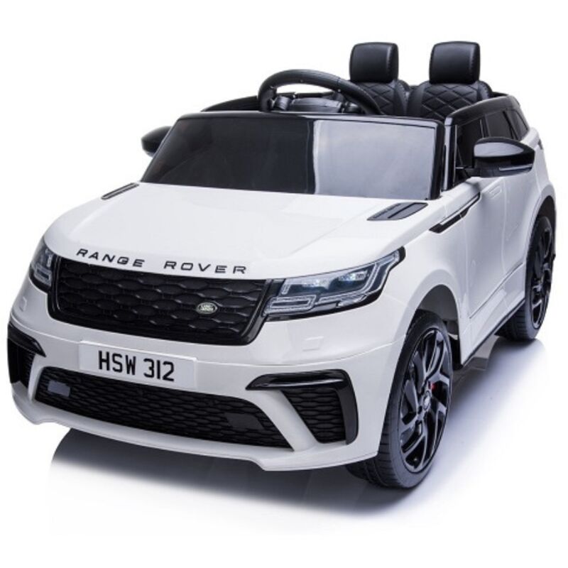 foto del prodotto auto elettrica macchina per bambini range rover velar 12v bianco