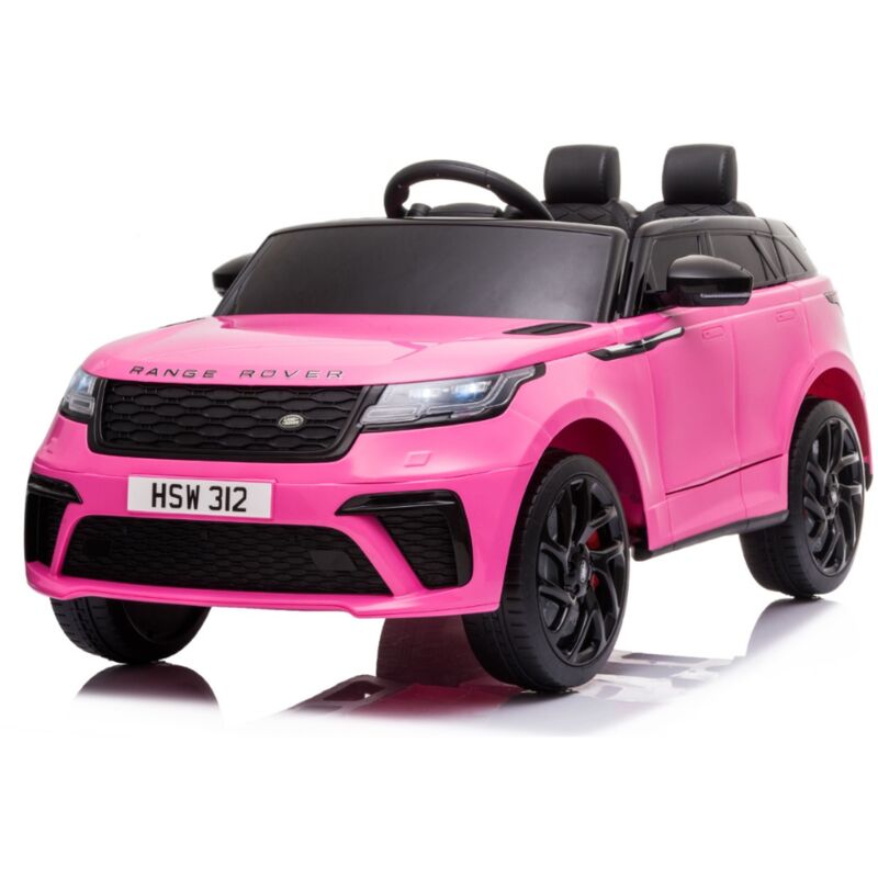 foto del prodotto auto elettrica macchina per bambini range rover velar 12v rosa