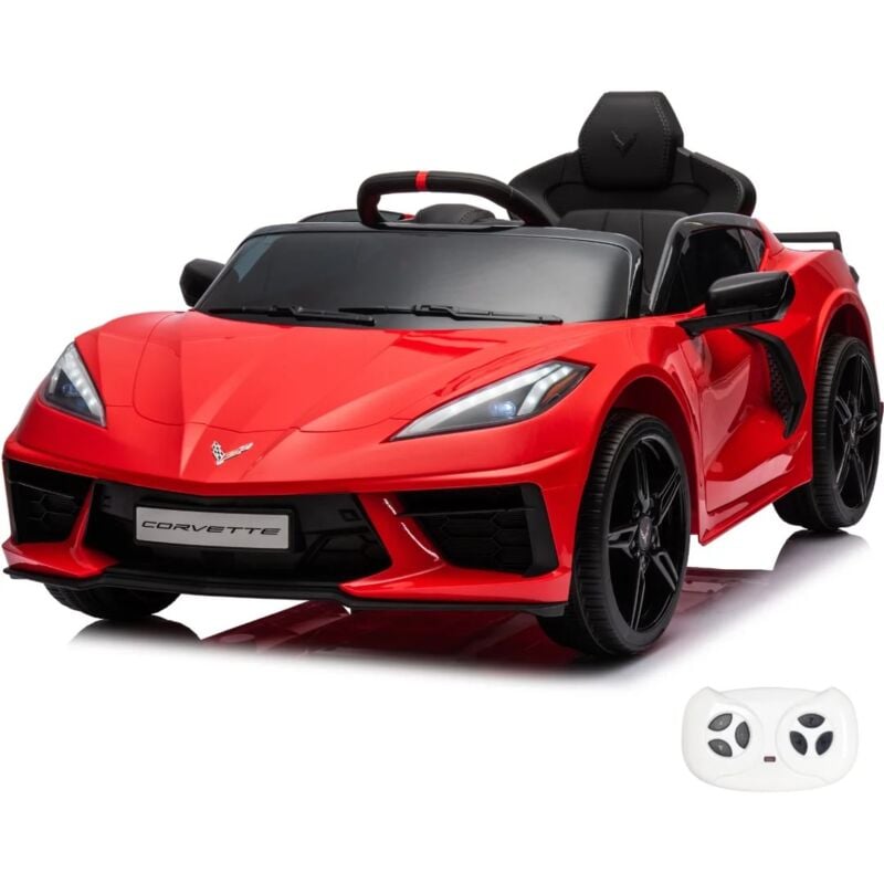 foto del prodotto auto elettrica per bambini corvette c8 12v 1 a 5 anni con