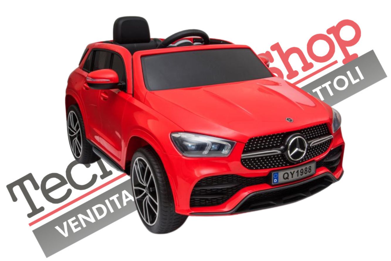 foto del prodotto auto elettrica per bambini mercedes gle 450 12v rosso
