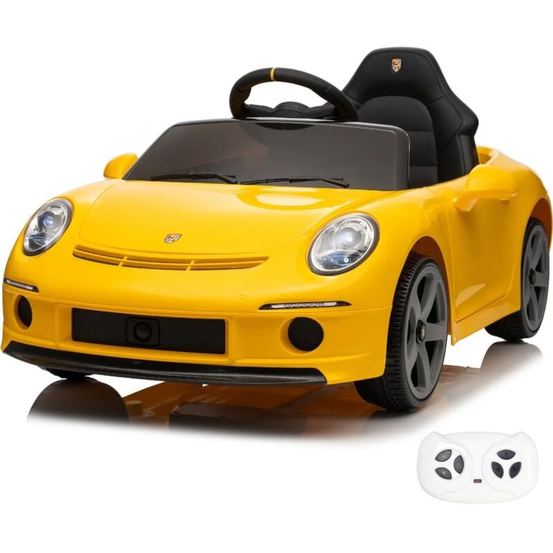 foto del prodotto auto elettrica per bambini - ruf gt - 12v - 1 a 5 anni - giallo