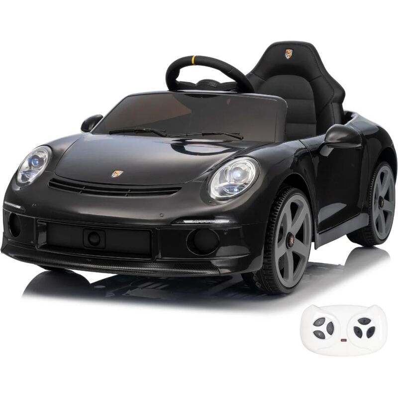 foto del prodotto auto elettrica per bambini ruf gt 12v 1 a 5 anni nero