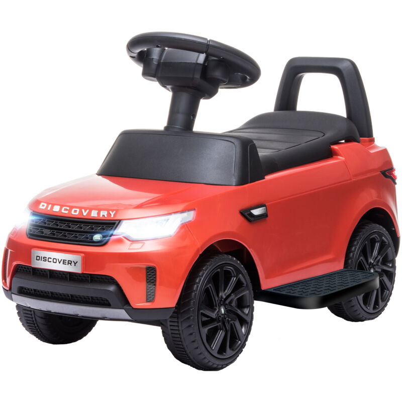 foto del prodotto auto per bambini elettrica e a spinta licenza land rover 6v rosso aiyaplay