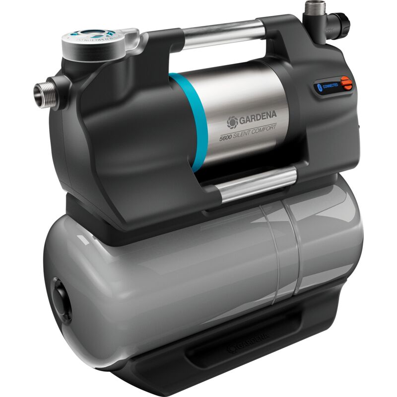 foto del prodotto autoclave silentcomfort, 900 w 5600 l h, serbatoio da 25 litri, controllo via bluetooth, extra silenziosa 9067 20 gardena