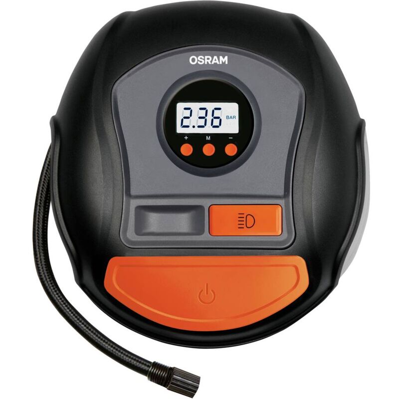 foto del prodotto automotive oti450 compressore adattatore 12v per funzionamento via cavo, display digitale, vano alloggiamento cav osram