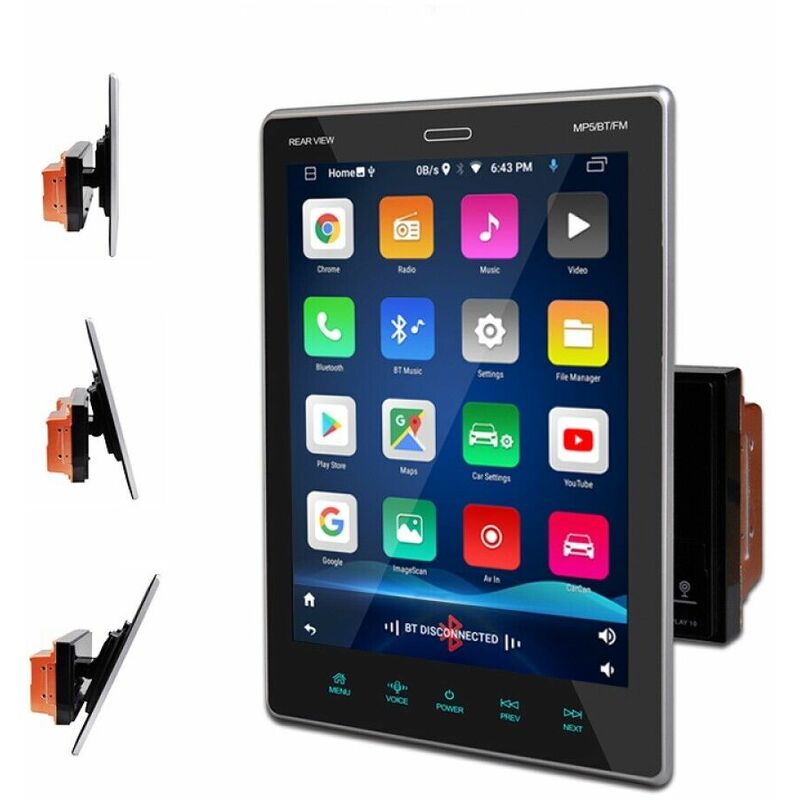 foto del prodotto autoradio android 2din 9.5 stereo auto verticale wifi gps bluetooth fm 89831