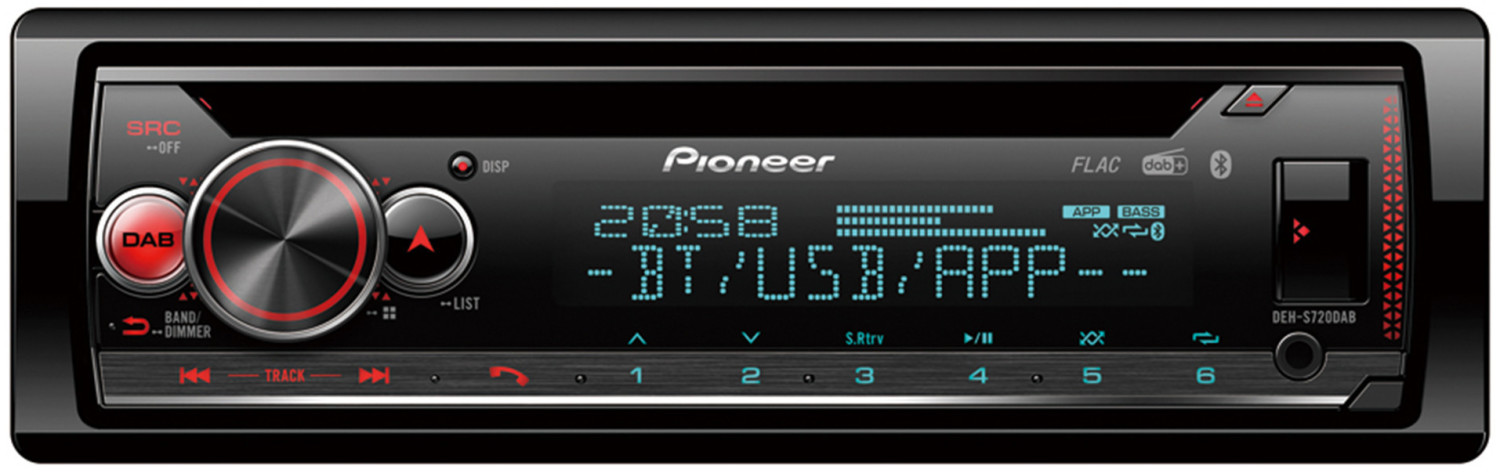 foto del prodotto autoradio usb cd dab deh s720dab
