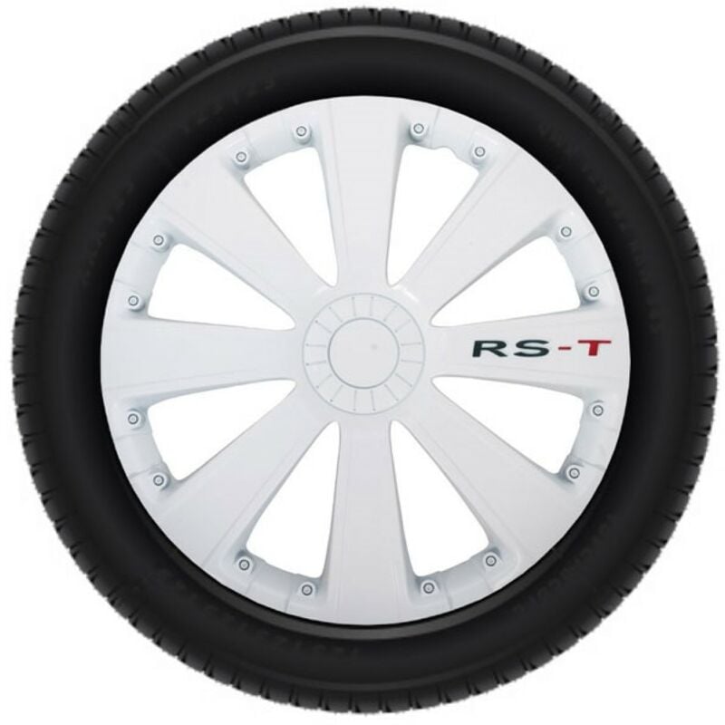 foto del prodotto autostyle set copricerchi 13 inch rs t bianco