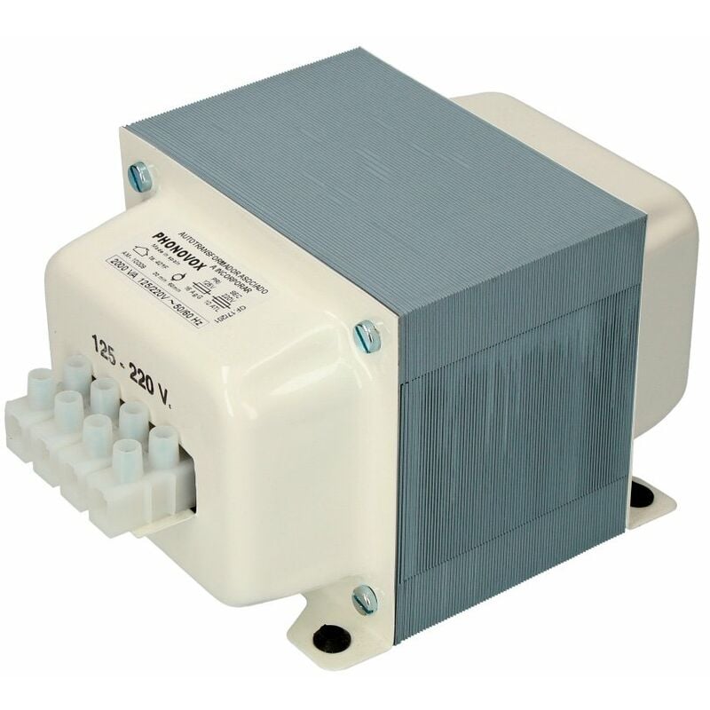 foto del prodotto autotrasformatore reversibile 3.000va 2100w 125 220 v 11kg