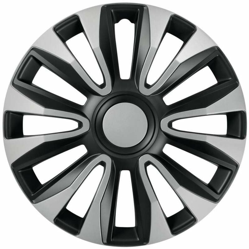 foto del prodotto avalone silver black set 4 copricerchi d.14 