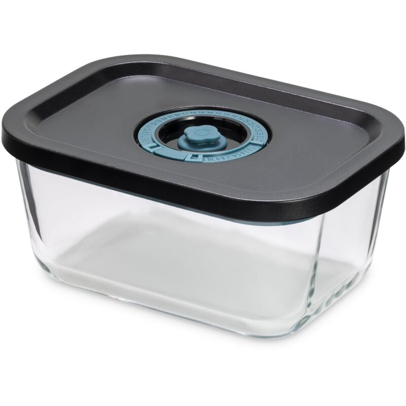 foto del prodotto avantspace, contenitore rettangolare 0,80 l con coperchio, vetro, trasparente tognana