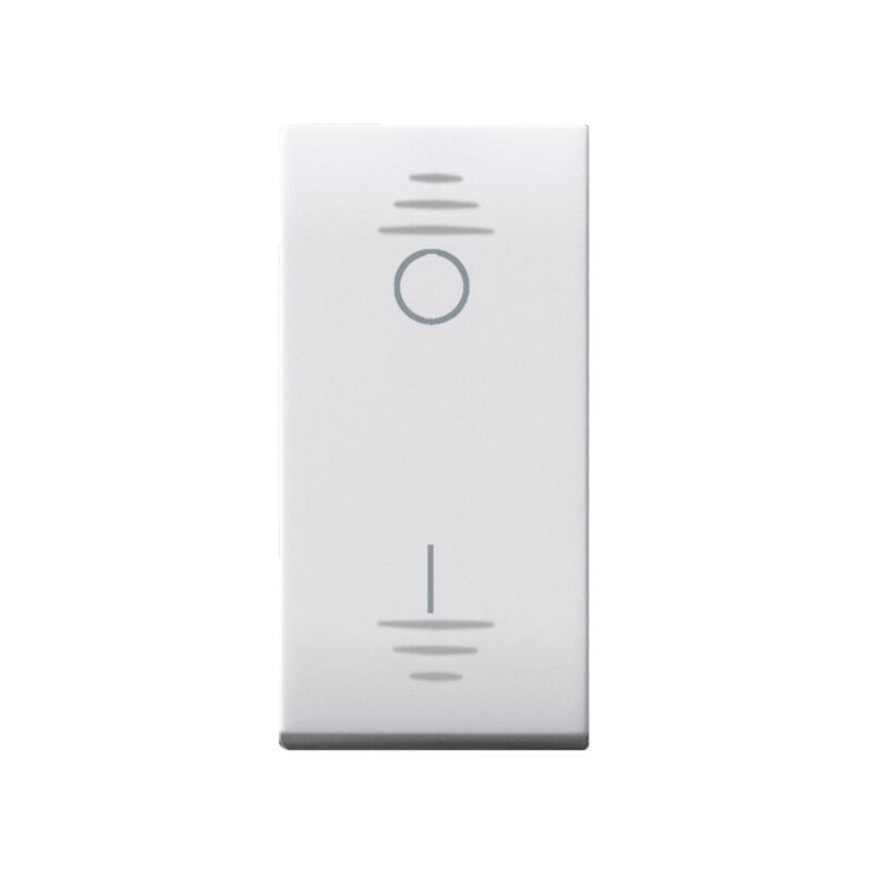 foto del prodotto ave - interruttore bipolare i o domus s44 1 modulo 16a bianco - 441010