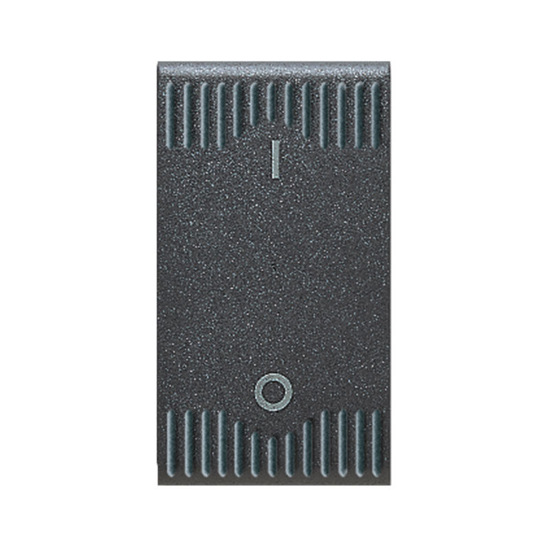 foto del prodotto ave interruttore bipolare noir s45 colore nero 2p 16ax finitura opaca 1m 45310