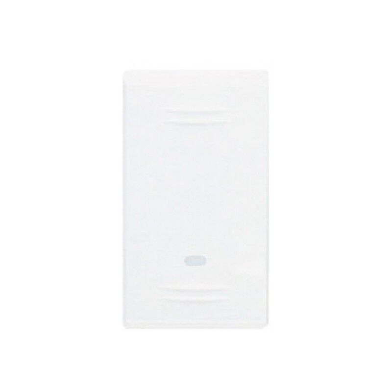 foto del prodotto ave interruttore unipolare 10a illuminabile serie banquise sistema 45 45b01g