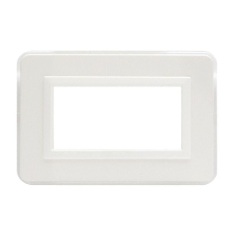 foto del prodotto ave placca personal sistema 44 tecnopolimero 4 moduli bianco 44p04b