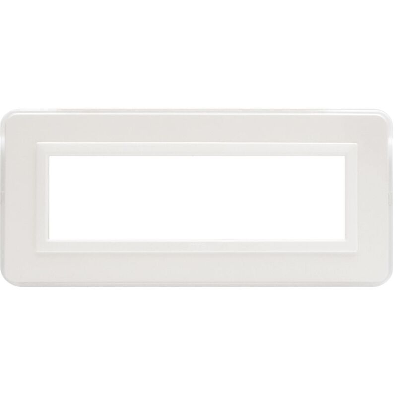 foto del prodotto ave placca personal sistema 44 tecnopolimero 7 moduli bianco 44p07b