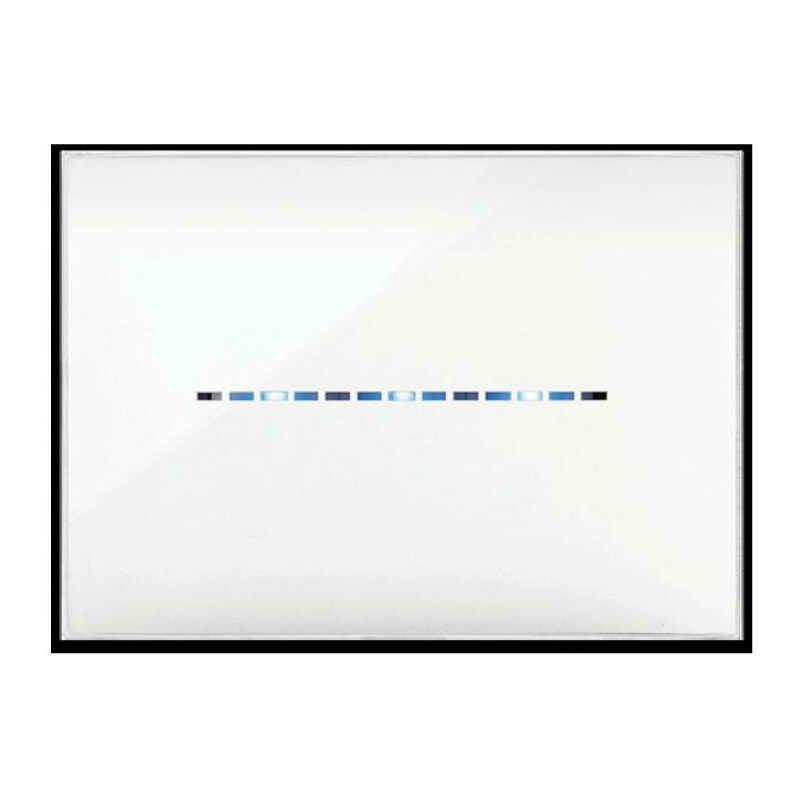 foto del prodotto ave placca youngtouch colore bianco touch 3 posti 44pjtc3b
