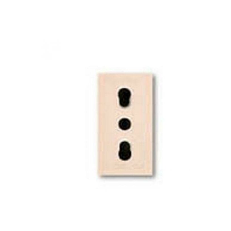 foto del prodotto ave presa polisicur 2x10 16a blanc standart francese
