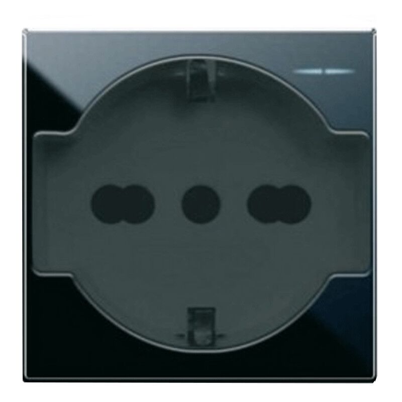 foto del prodotto ave presa schuko life sistema 44 universale unel bipasso 10 16a 442090 15ts