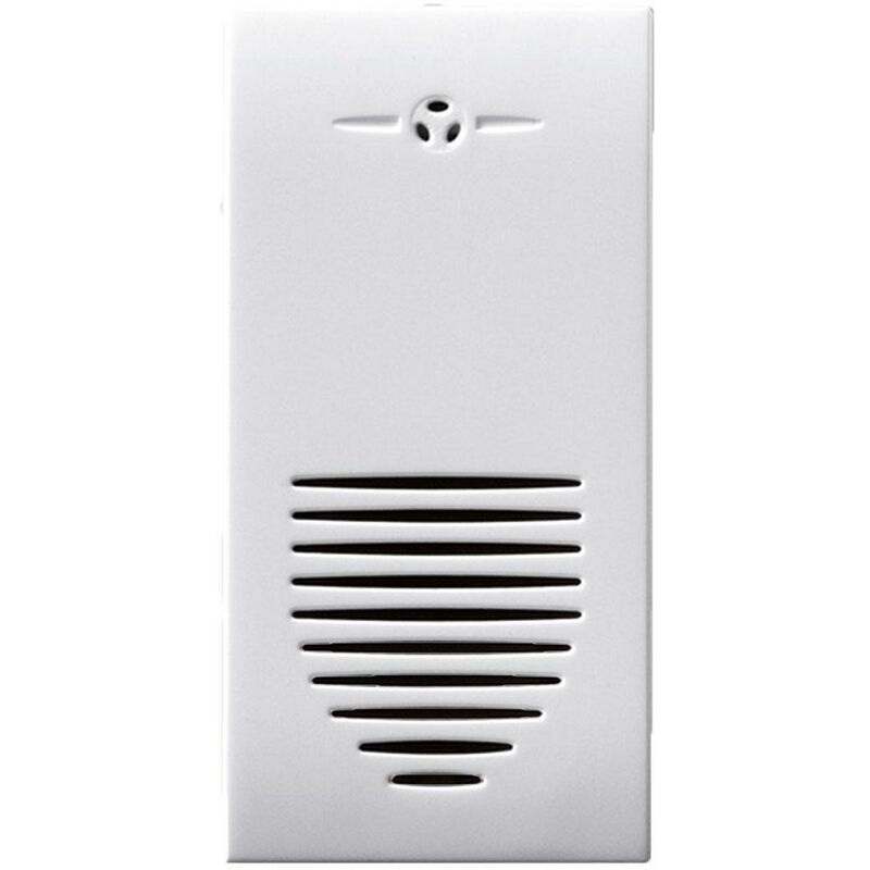 foto del prodotto ave spa ronzatore domus s44 colore ral 9010 230v ac 1 modulo ave 441031