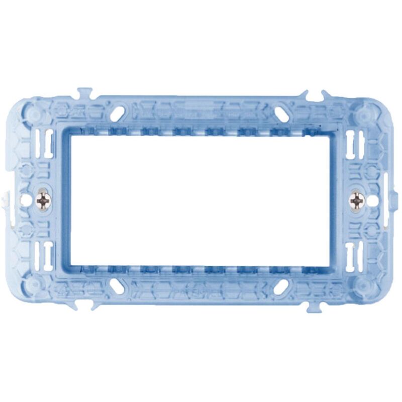 foto del prodotto ave - supporto con viti s44 per scatole rettangolari 4 moduli 44a04