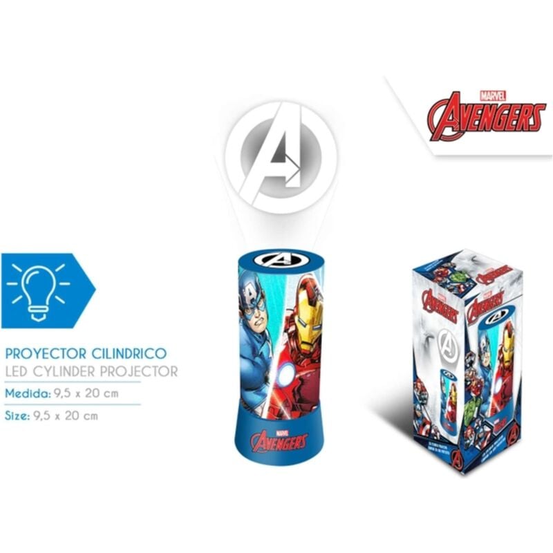 foto del prodotto avengers lampada proiettore led mv15804 x1