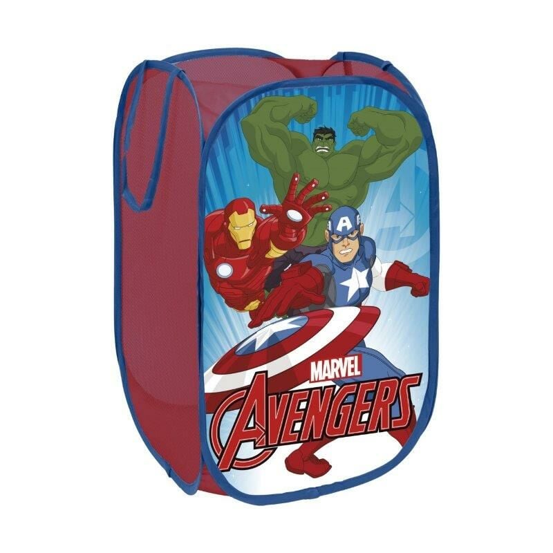 foto del prodotto avengers portagiochi in tessuto pop up