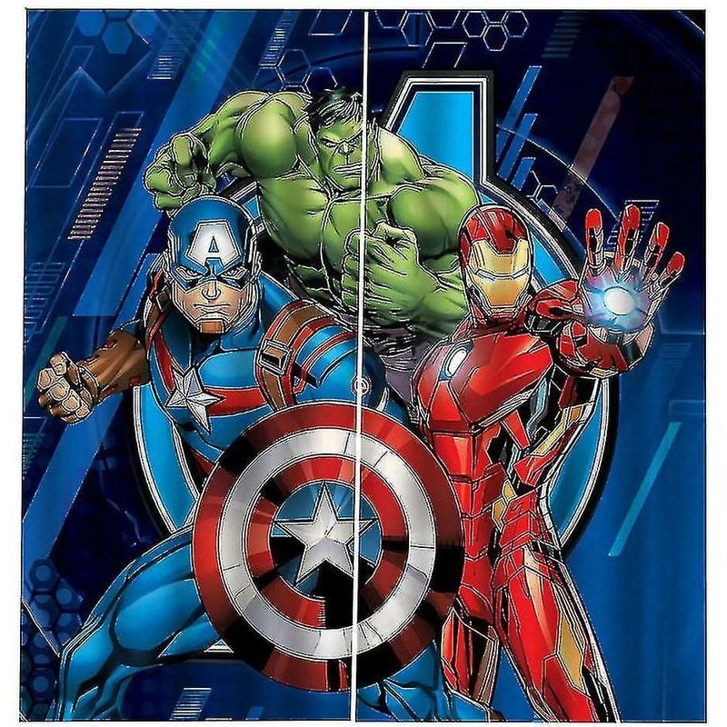 foto del prodotto avengers rideau occultant oeillets pour chambre impression 3d captain america iron man ensemble de rideaux occultants pour chambre d enfants 150 170