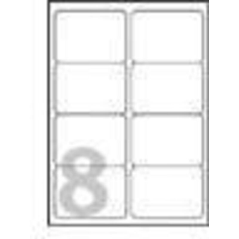 foto del prodotto avery clear address label - inkjet - j8565 trasparente