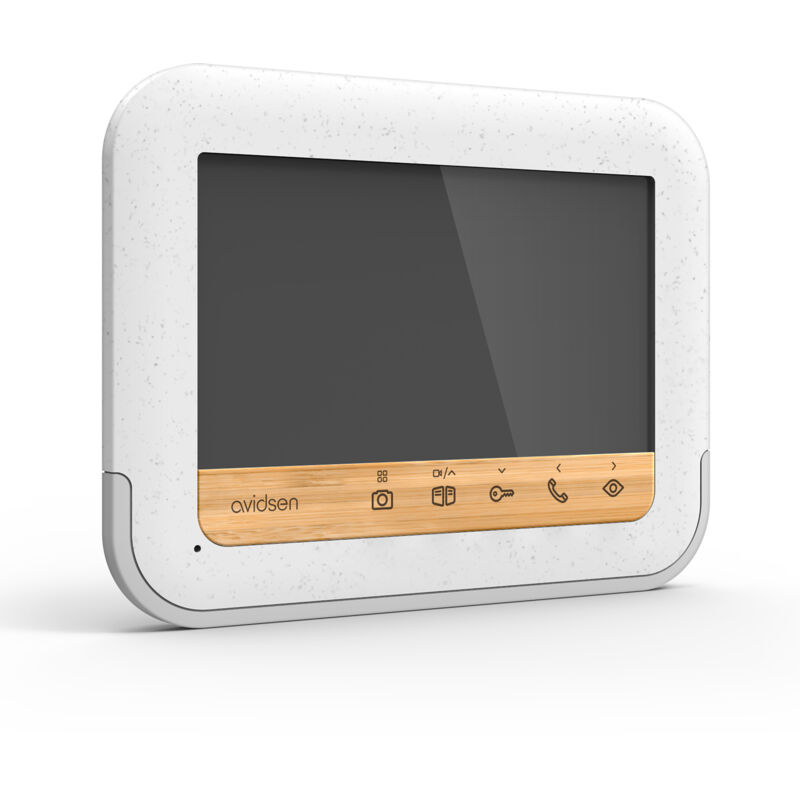 foto del prodotto avidsen moniteur suppl mentaire 7 compatible 112282 v1 add bamboo view 112283