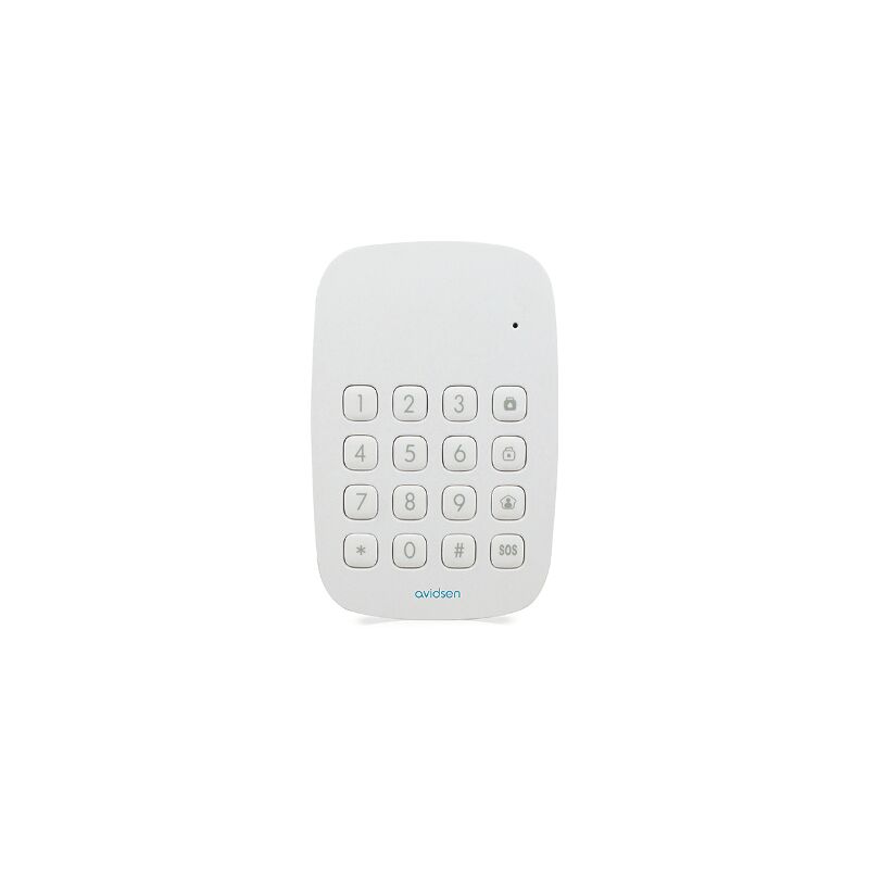 foto del prodotto avidsen tastiera wireless supplementare per kit allarme 100720 e 100731