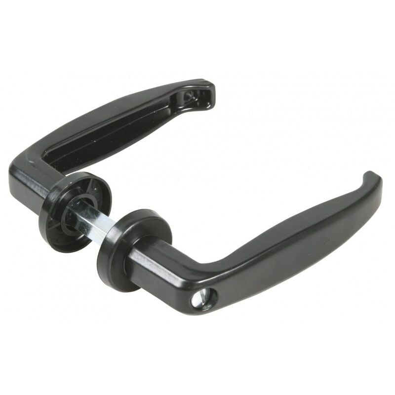 foto del prodotto avl maniglia nera 45 60 quadro di 8 per tubo spessore 50 mm 7098 50