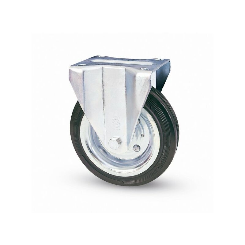 foto del prodotto avo ruota fissa per carrelli art.80a mm.150 piastra mm.100x85 avo