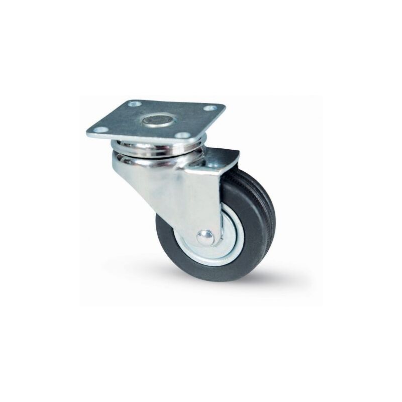 foto del prodotto avo ruota mobile d 40 mm gomma c cuscin 150 piastra 20 pz