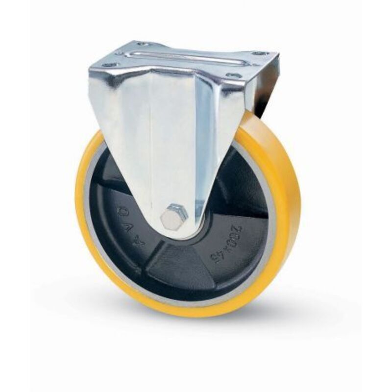 foto del prodotto avo ruota poliuretano d 200x40 mm 22 a piastra fissa