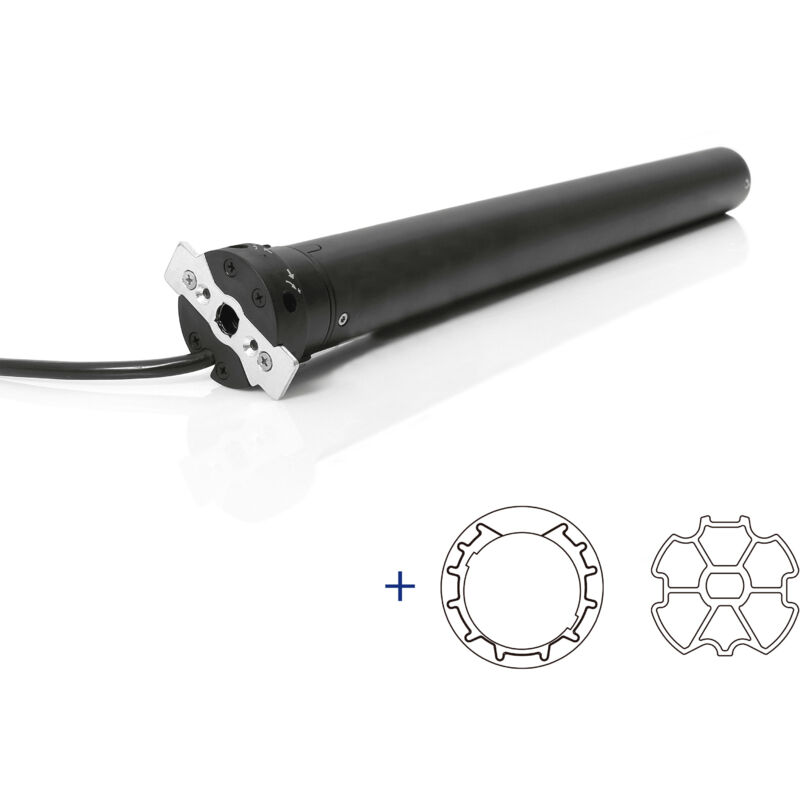 foto del prodotto avosdim motore radio tapparella 45 10nm adattatori asse zf64