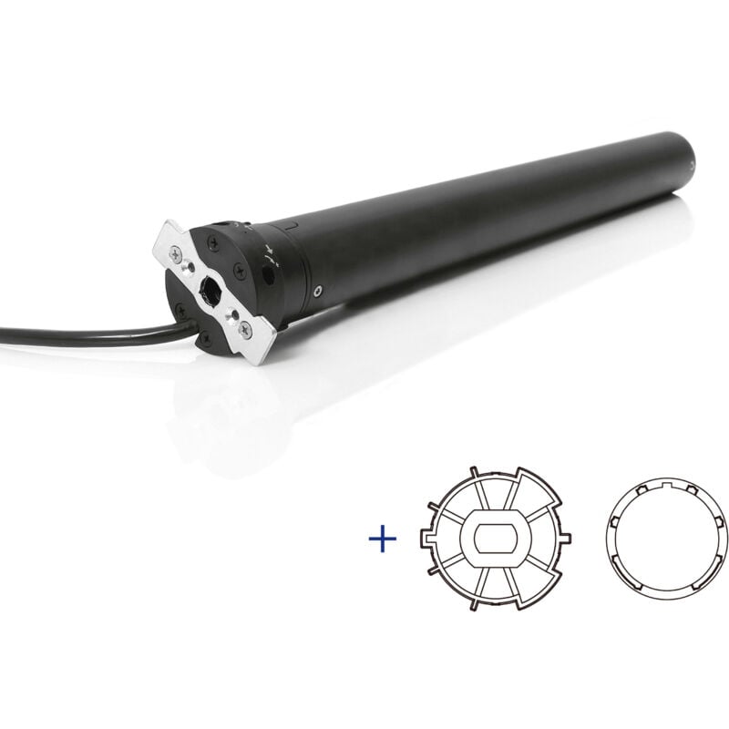 foto del prodotto avosdim motore radio tapparella 45 20nm adattatori asse zf54