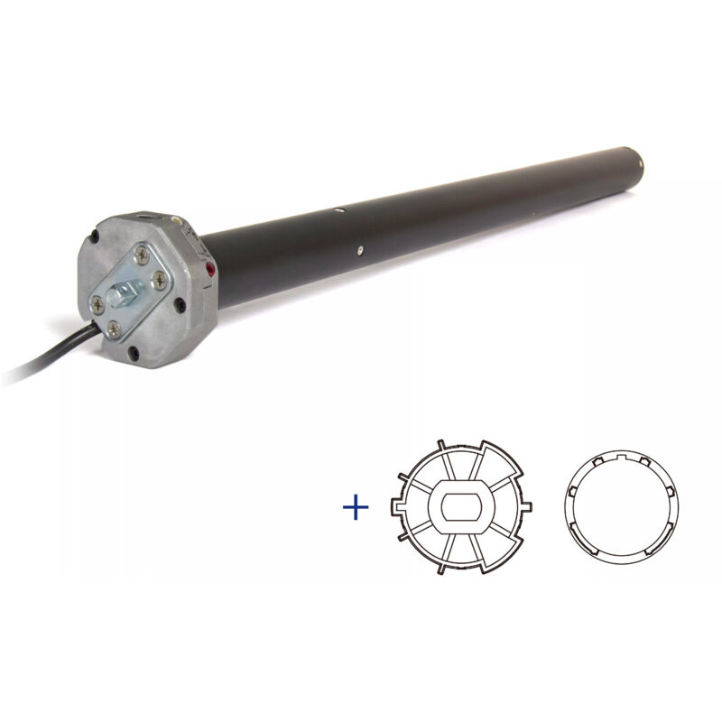 foto del prodotto avosdim motore radio tapparella 45 20nm adattatori asse zf54