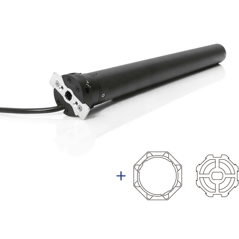 foto del prodotto avosdim motore radio tapparella 45 30nm adattatori asse octo60