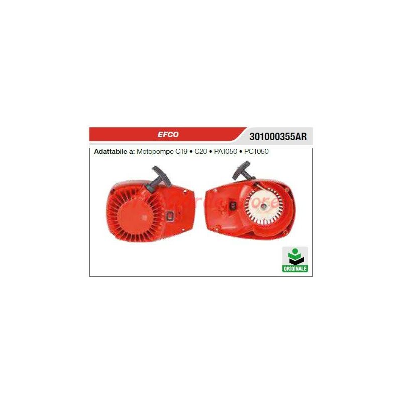 foto del prodotto avviamento efco motopompa c19 c20 pa1050 pc1050 301000355br