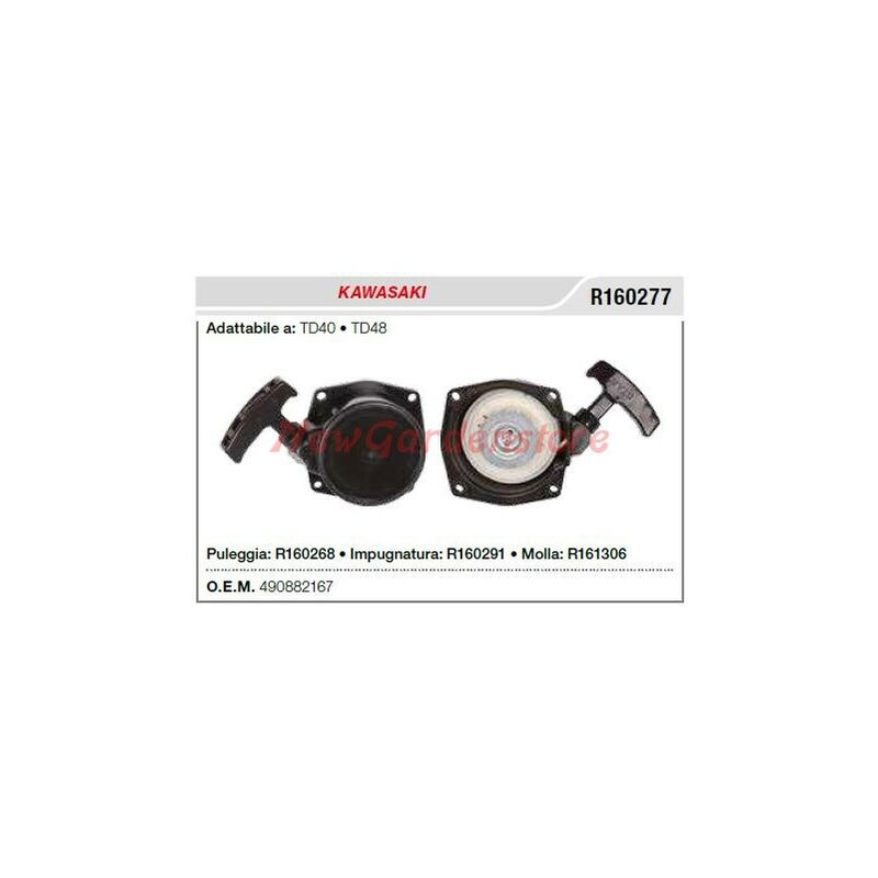 foto del prodotto avviamento kawasaki decespugliatore td40 48 r160277